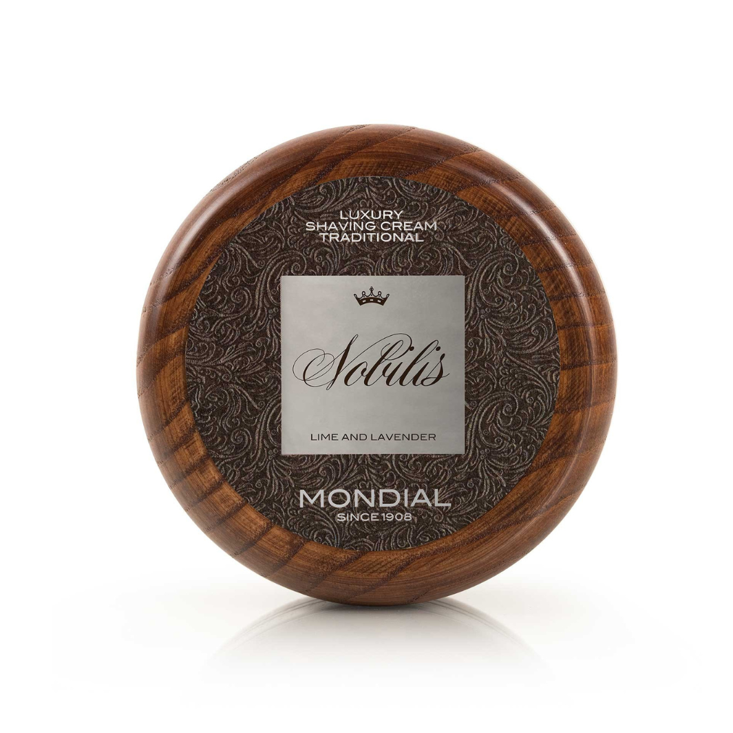 mondial-1908-nobilis-crema-da-barba-in-ciotola-di-legno-140-ml image 1