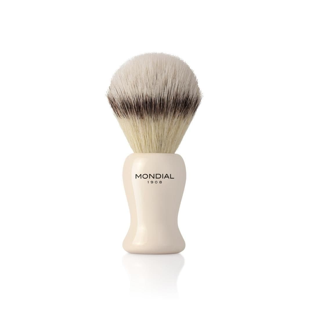 mondial-1908-baylis-set-da-barba-4-pezzi-con-pennello-ecosilvertip-supporto-crom image 5