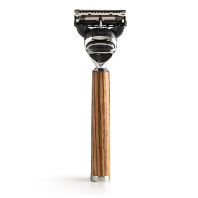 mondial-1908-rasoio-mythos-zebrano-fusion-5-lame-con-manico-in-legno-pregiato image 1