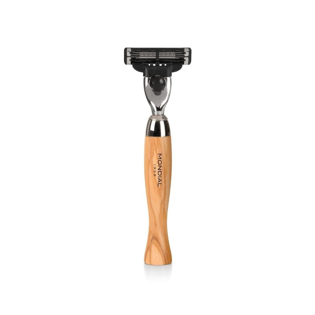 mondial-1908-heritage-set-da-barba-in-olivo-con-pennello-super-badger-e-rasoio-a image 4